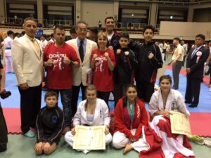 All Japan Tournament & Shihan Hamid Promotion, 7th Dan, April 2018
